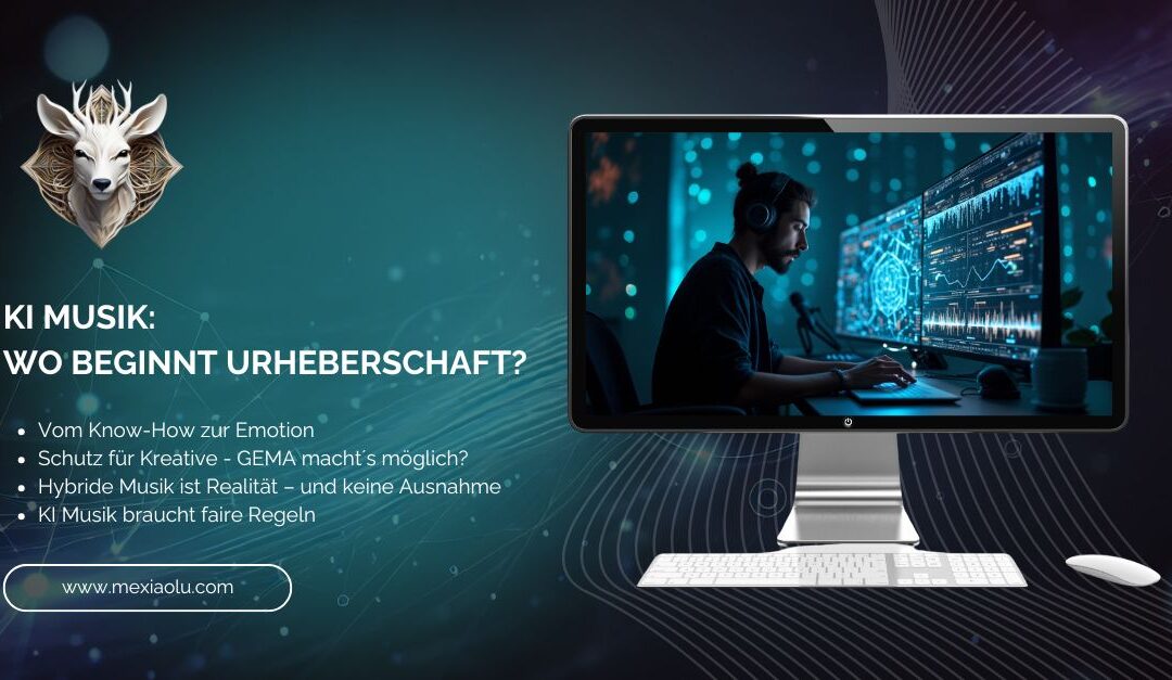 Zwischen Mensch und Maschine: Wo beginnt Urheberschaft in der KI Musik?