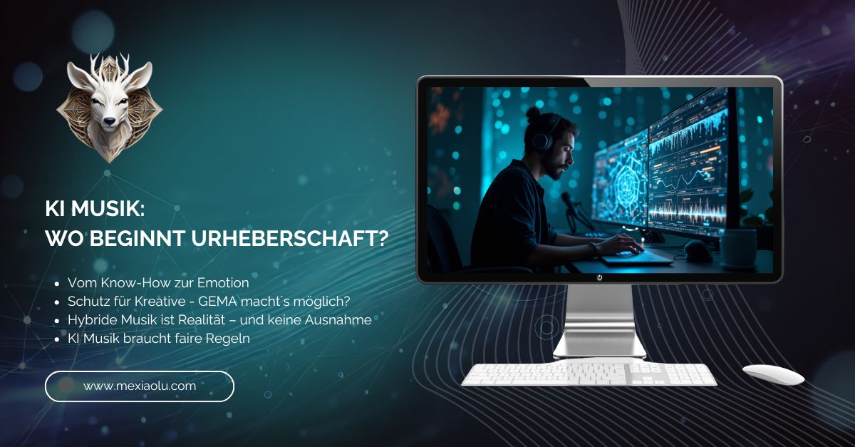 Zwischen Mensch und Maschine: Wo beginnt Urheberschaft in der KI Musik?