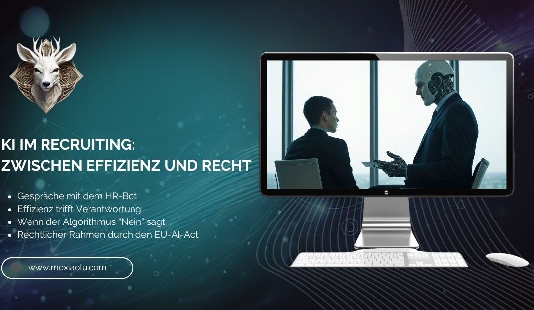 KI im Recruiting: Zwischen Effizienz und Recht